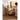 Made to order Ridge Edge white oak wood nightstand with a modern cross design, showcasing sleek craftsmanship and natural wood grain.