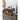 Seraph made-to-order black walnut wood nightstand with dual layers, featuring sleek design and natural wood grain details.