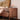 Made-to-order Shutters Walnut Wood Nightstand with shutter-style door and sleek wood finish, perfect for bedroom storage.