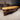 Large solid wood cylindrical table by Slavix, featuring a modern design with a natural camphor wood finish.