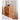 Made-to-order Italy vintage cherry wood nightstand by Sleek with classic design and smooth finish.