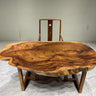 large dining table, mid century dining table,  pottery barn coffee table, rattan coffee table - SlabstudioHongKong