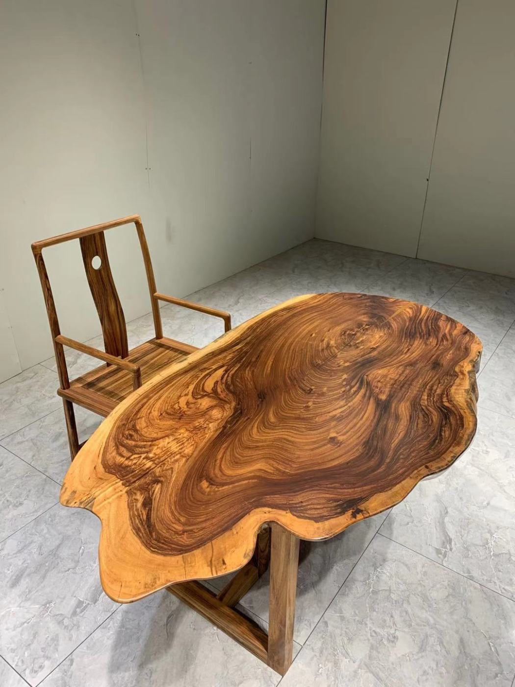 large dining table, mid century dining table,  pottery barn coffee table, rattan coffee table - SlabstudioHongKong