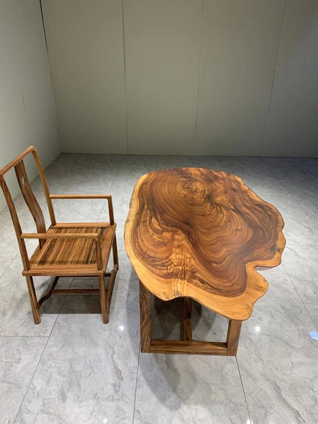 large dining table, mid century dining table,  pottery barn coffee table, rattan coffee table - SlabstudioHongKong