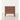 Made-to-order walnut wood nightstand with a drawer by Stravix, showcasing a sleek, natural wood finish and modern design.