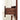 Made-to-order Stravix walnut wood nightstand with a single drawer, featuring a sleek, natural finish and modern design.