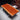Tlyron Eclipse One Piece Bubinga Wood Dining Table made from Africa Bubinga wood with a smooth tabletop and natural wood grain.