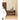 Made to order minimalist black walnut wood nightstand by Walnut Design, featuring sleek design and natural wood finish.