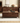 Black walnut wood coffee table with six drawer options from Wood Beam, showcasing a modern design and natural wood finish.