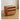 Made-to-order Woodhaven cherry wood nightstand with stylish glass drawers, featuring a modern design and smooth finish.