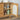 armários de cozinha modernos em carvalho para duas opções, armários em carvalho com ferragens pretas