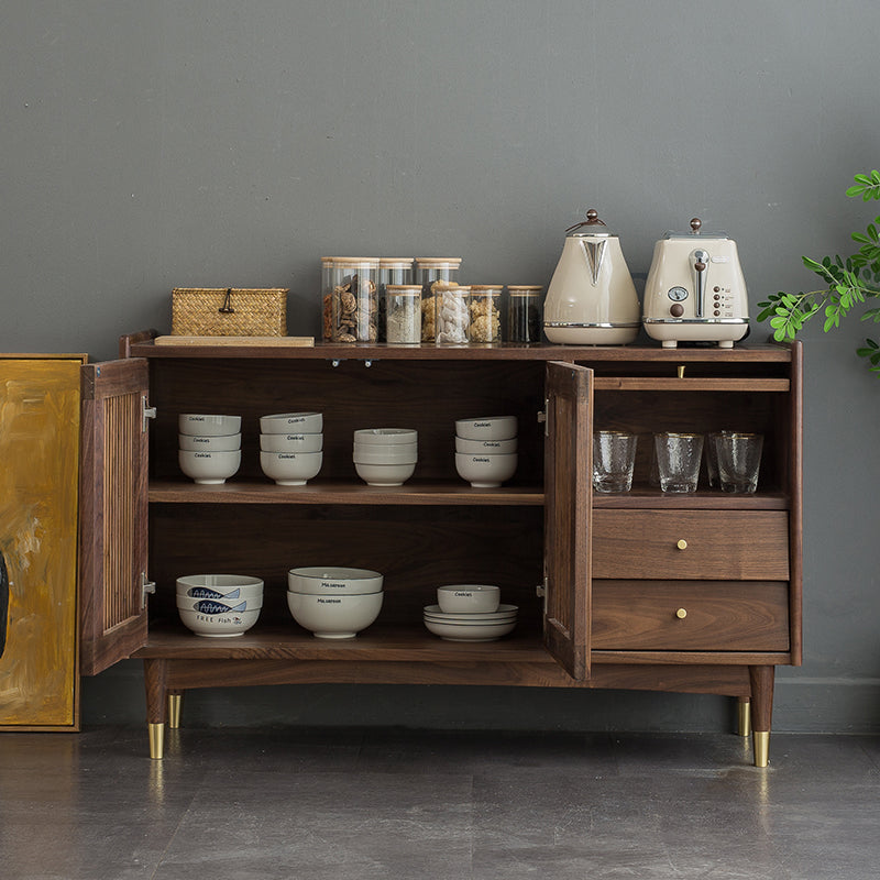 solid walnut cupboard, wood kitchen cabinets, modern oak kitchen cabinets