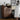 armoires de cuisine teintées gris (bois de frêne), armoire à tiroirs en bois, armoire de bar en bois massif