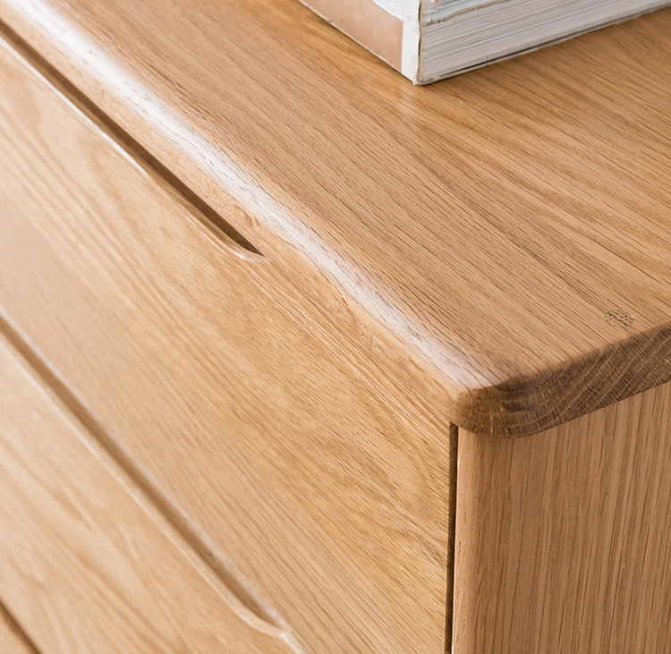 cómoda de madera de roble, cómoda de madera blanca, cómoda de madera maciza blanca, cómoda alta de madera
