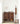 Alchemy Grille Doors Walnut Wood Shoe Cabinet