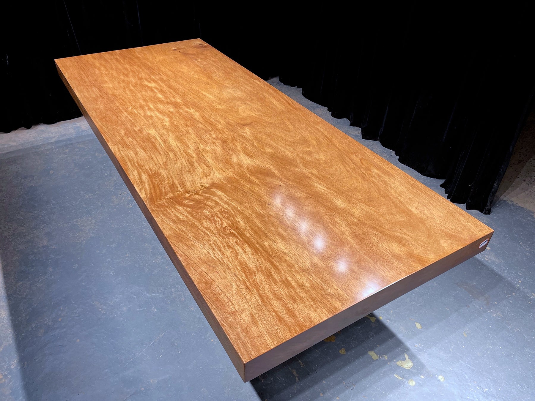 Lastra in legno Terminalia Catappa per controsoffitto o tavoli, lastra essiccata in forno, tavolo Live Edge