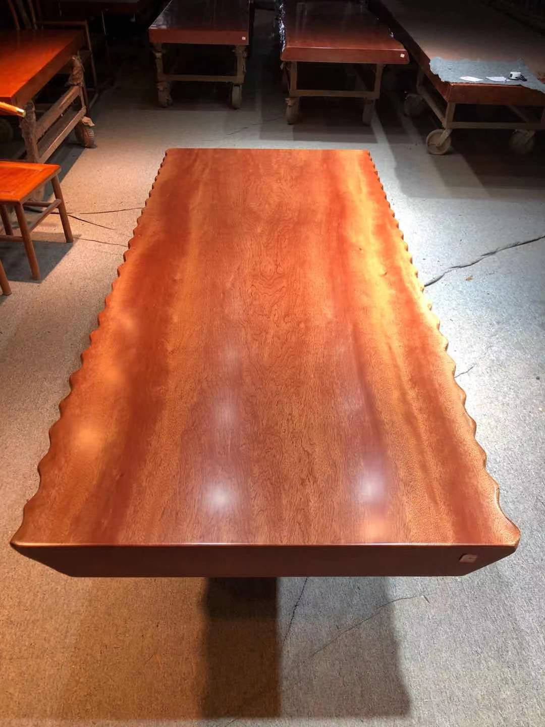 Bintangor Wood slab, slab table construction