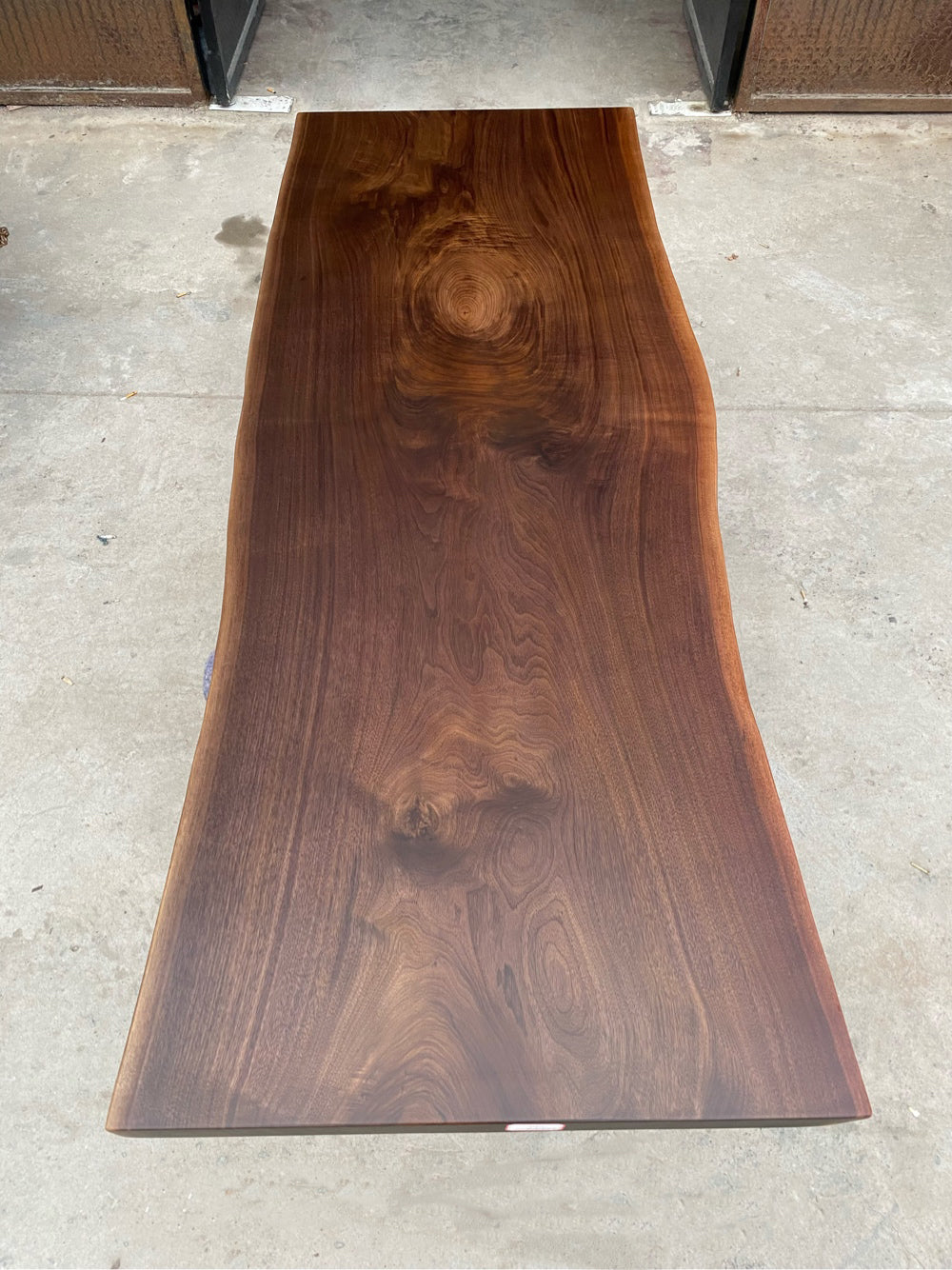 Solid American Black Walnut, Kitchen table, Live Edge Table
