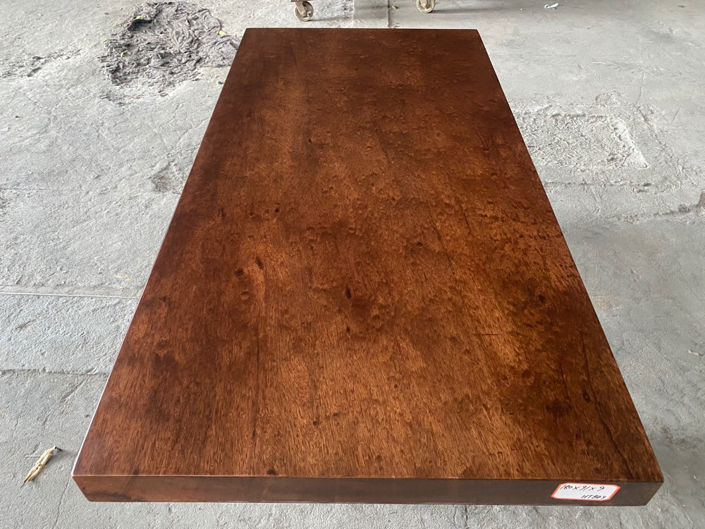 Braun Walnuss Plack Table, Epoxy Plack Table, Live Edge Wood Plack Table