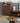 グレーステインキッチンキャビネット(アッシュ材)、木製引き出しキャビネット、無垢材バーキャビネット