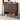 Alchemy Grille Doors Walnut Wood Shoe Cabinet