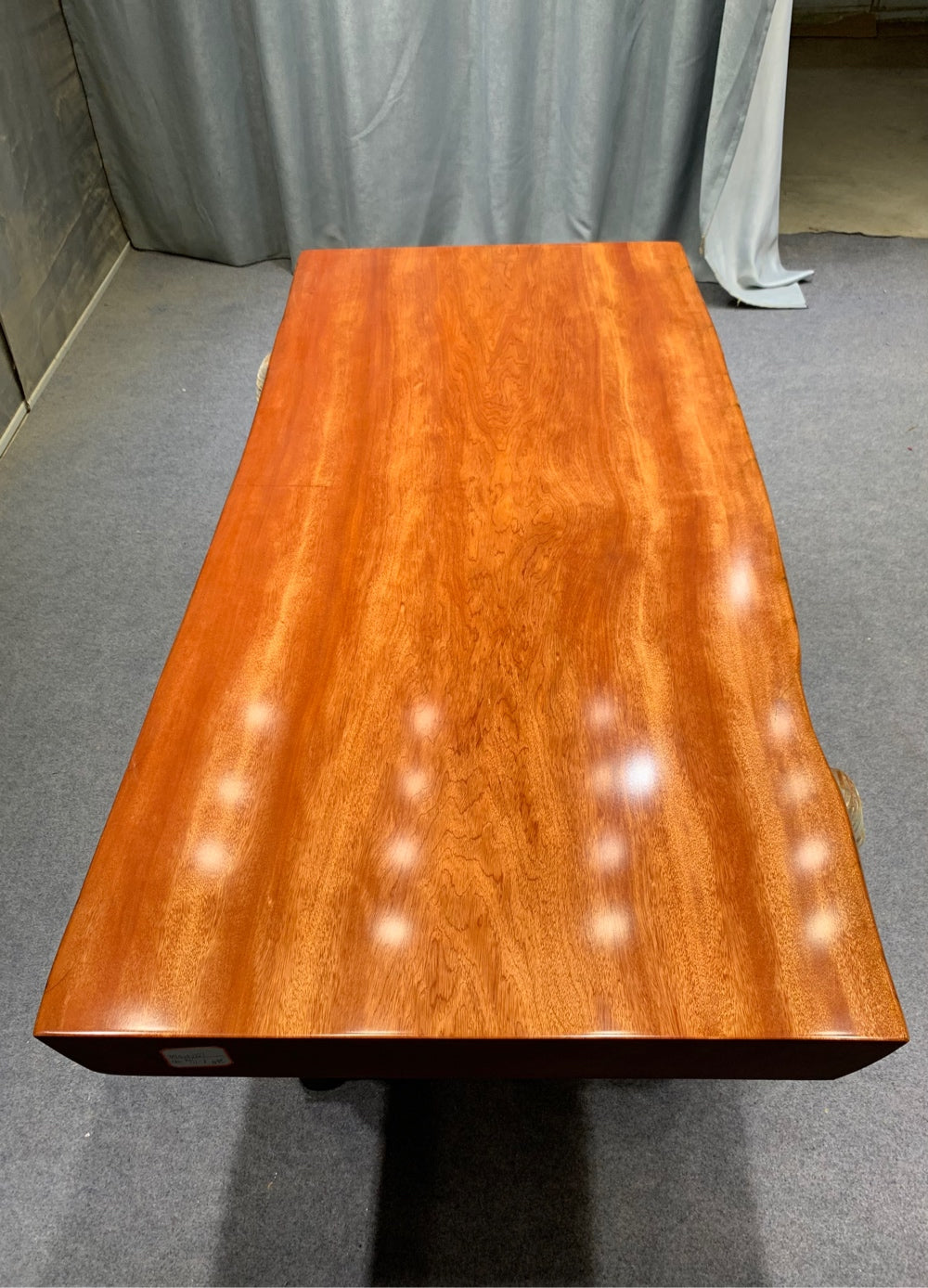 Laje de madeira para tampo de mesa, <tc>Bintangor</tc> Mesa de centro de laje de madeira