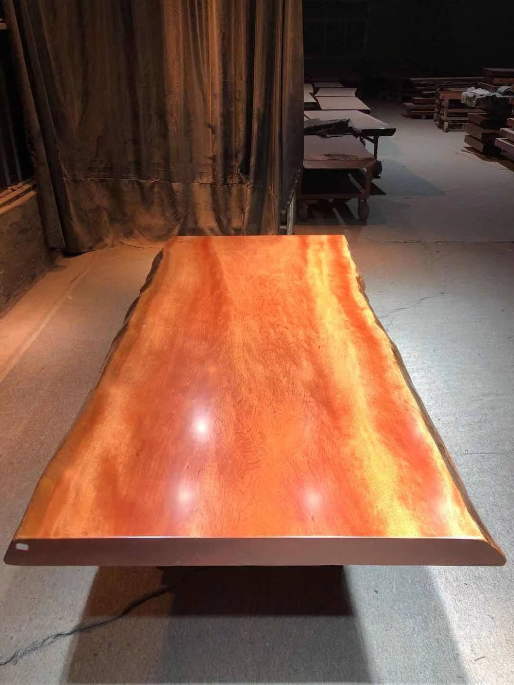 طاولة مدخل لوح خشب Bintangor، طاولة لوح حافة حية، بلاطة خشب بابوا غينيا الجديدة