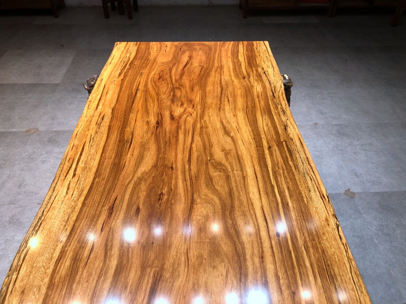 بلاطة بيلي نوير، طاولة بيلي نوير، خشب بيلي نوير، طاولة بيلي نوير ذات الحافة الحية