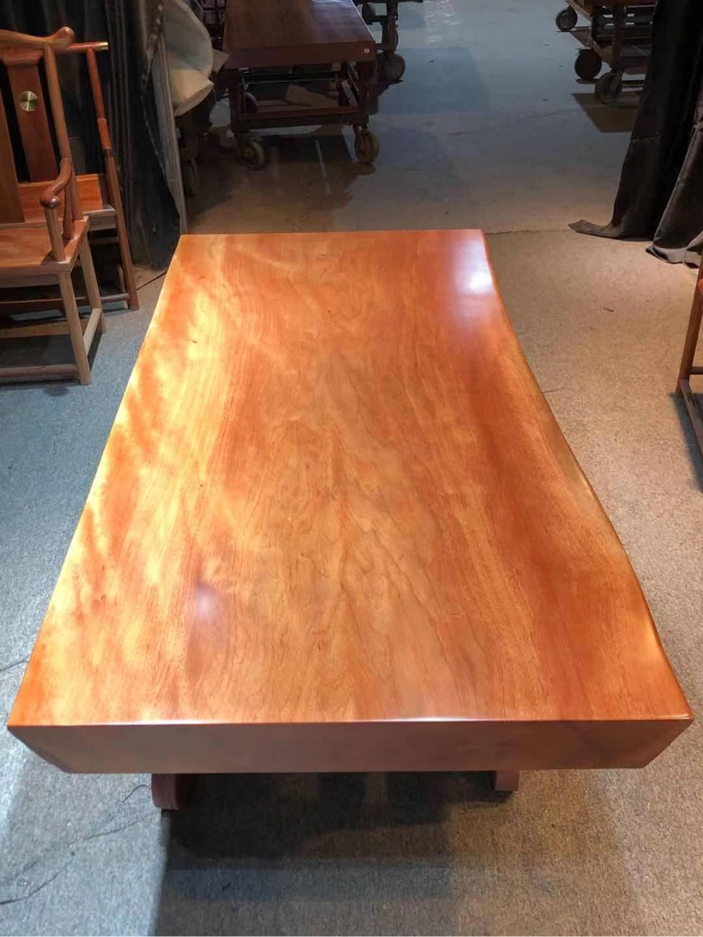 Papua New Guinea slab table top, slab tables for sale, slab table base