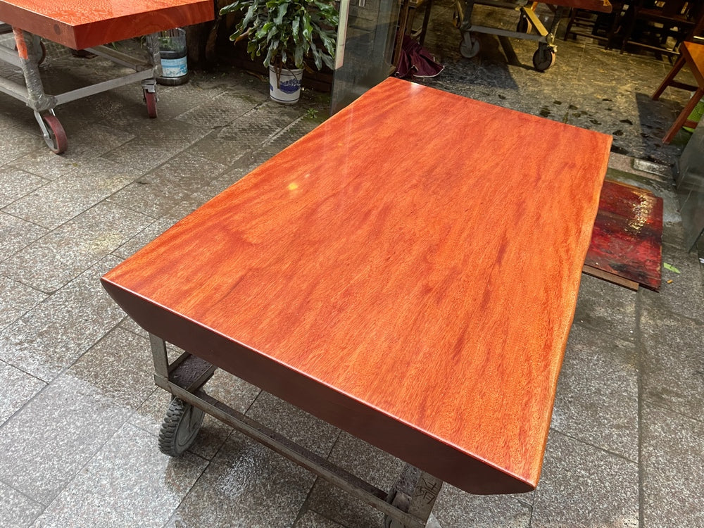 Bintangor slab, slab of wood for table, wooden slab table
