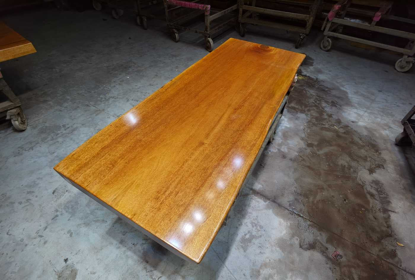 losa de madera para mesa, <tc>Tali wood</tc> losa para mesa, tableros de mesa de losas de madera africana