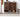 Alchemy Grille Doors Walnut Wood Shoe Cabinet