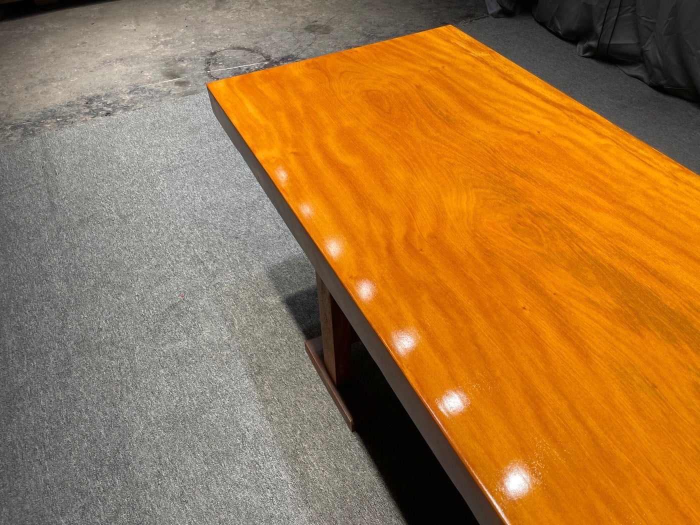 Chiviri wood, Giant Slab Table, Slab Table Hardware