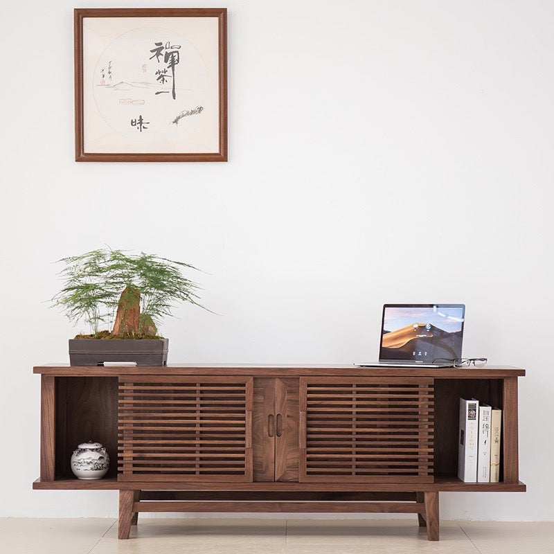 Mueble TV con cajones: almacenamiento funcional, estilo contemporáneo