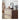 Crescent solid walnut wood chest of 5 drawers dresser with six wood types, modern design, made-to-order South American walnut finish