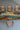 Mesa de resina epoxi de madera de nogal, mesa de comedor de acacia de resina epoxi