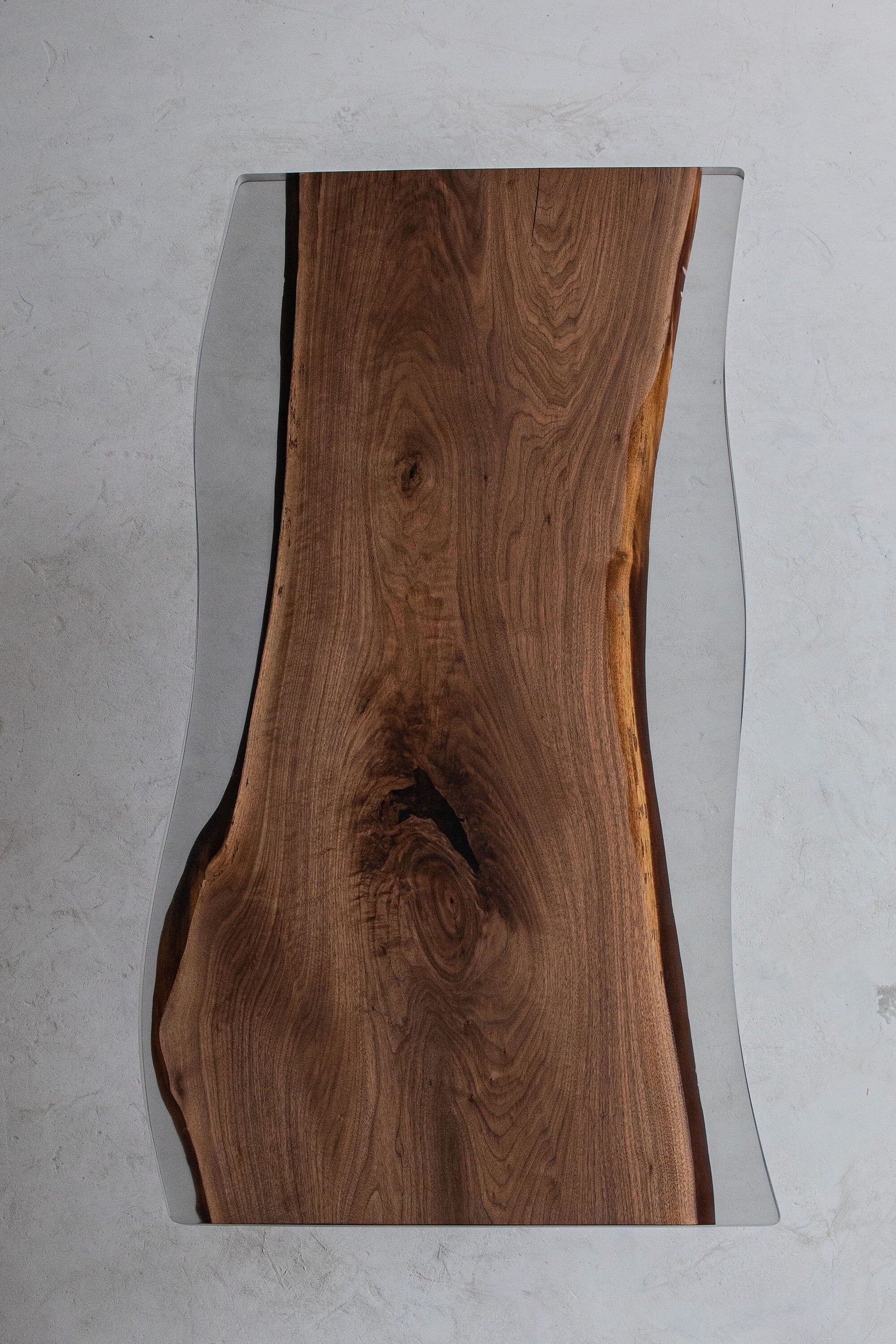 resin wood table, Epoxy Resin River Table top live edge thick slab,epoxy table,black walnut table - SlabstudioHongKong