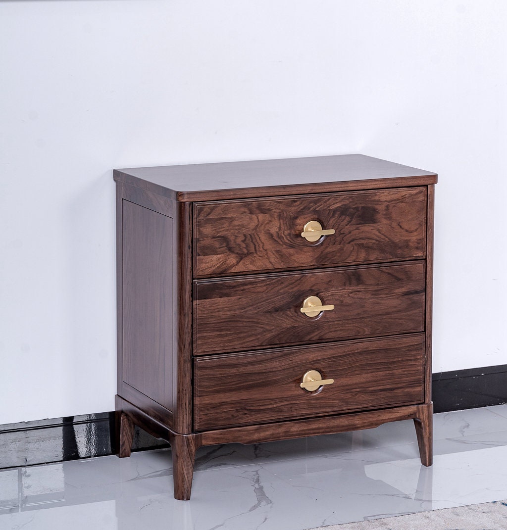 Zebra wood  Dresser table, hard wood furniture, Minimalist modern design for decoration, - SlabstudioHongKong