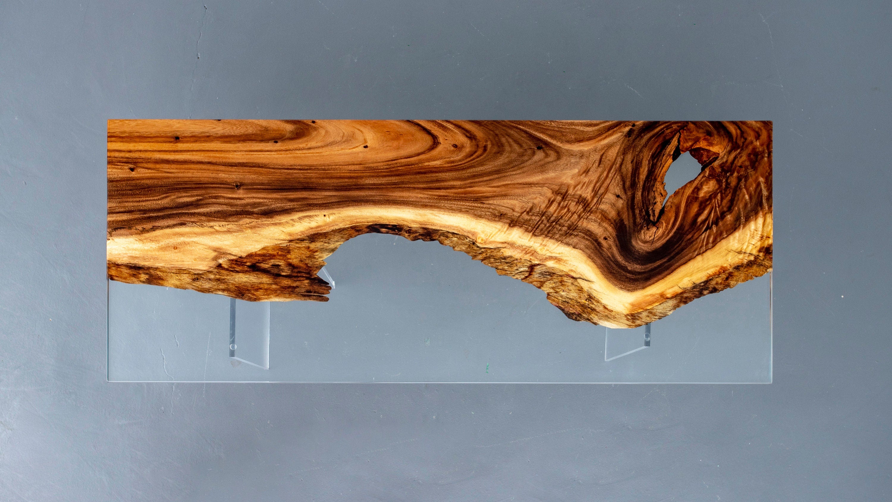 Fluorescent Dining Table epoxy Resin Table