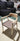 Silla moderna de madera de fresno blanco de mediados de siglo, silla cómoda,