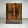 Luxury Handmade big cabinet, Cedar Storage Cabinet, walnut wood, Each piece different, depend on texture o vintage cabinetf wood - SlabstudioHongKong