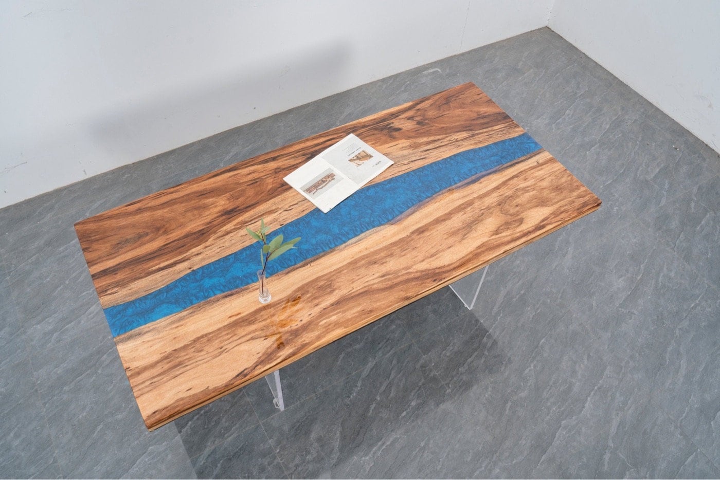unique epoxy dining table, epoxy kitchen dining table, river Beli noir wood epoxy table, natural Wood epoxy table