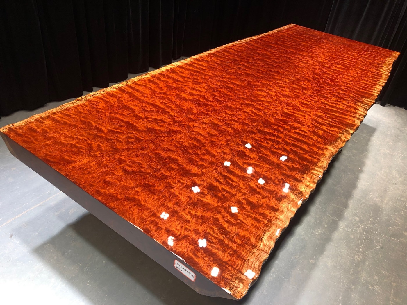 Bubinga Dining Table, Coffee Table, African Bubinga Wood Table, Kitchen Table - SlabstudioHongKong