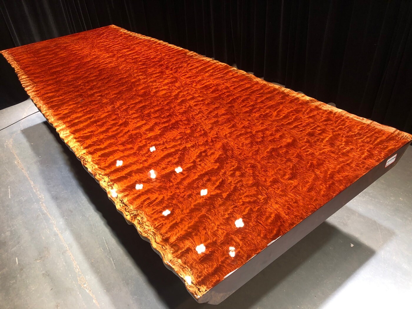 Bubinga Dining Table, Coffee Table, African Bubinga Wood Table, Kitchen Table - SlabstudioHongKong