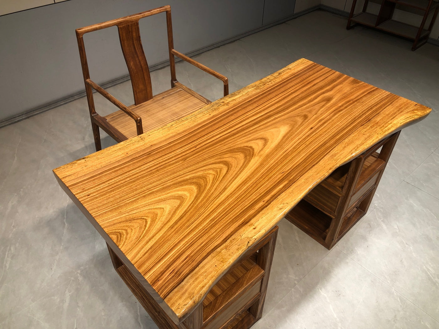 Beli noir Slab, Live Edge Beli noir , Shelf, Table Slab, Live Edge Wood - SlabstudioHongKong
