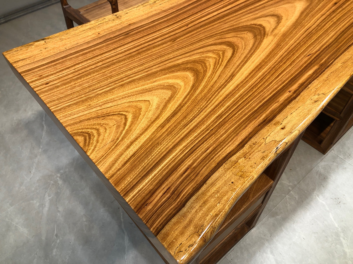 Beli noir Slab, Live Edge Beli noir , Shelf, Table Slab, Live Edge Wood - SlabstudioHongKong