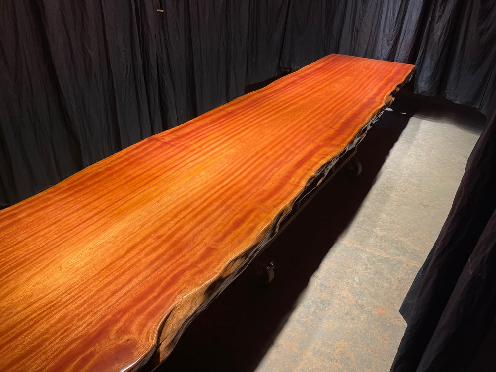 Bintangor wood slab table for sale, slab table for sale craigslist, slab flattening table - SlabstudioHongKong