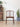 Modern High Back 4 Spindle Black Walnut Wood Chair
