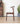 Modern High Back 4 Spindle Black Walnut Wood Chair