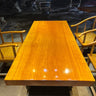 Wood Slab, Live Edge Chiviri Table, Custom Dining Natural Wooden Desk - SlabstudioHongKong